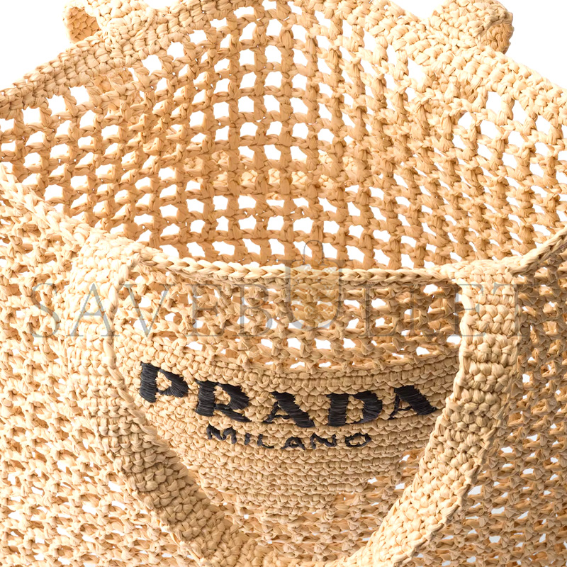 PRADA CROCHET TOTE BAG 1BG393 (38*36*3cm) PRADA CROCHET TOTE BAG 1BG393 (38*36*3cm)